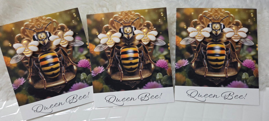 GOLDEN BEE STUD EARRINGS!
