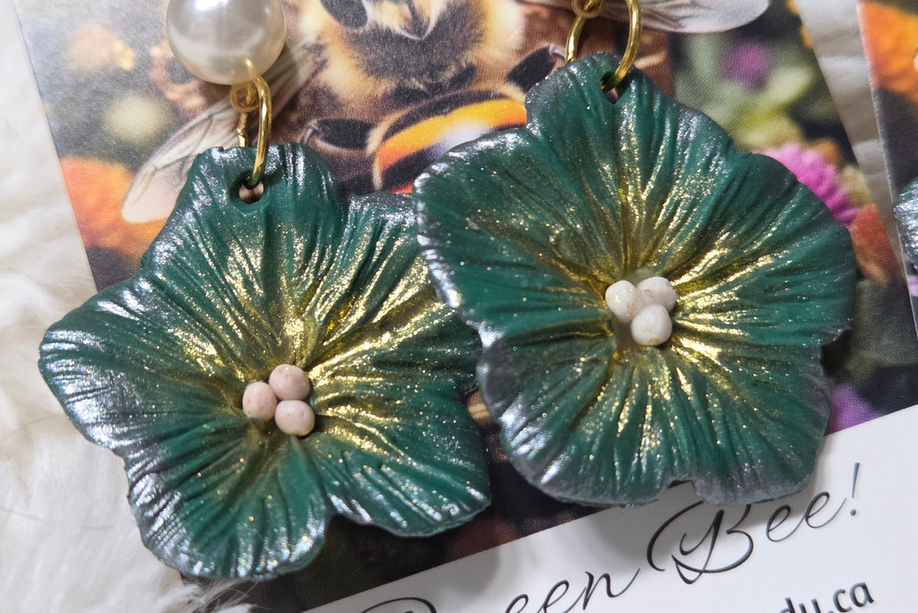 THE GREEN GLORY DANGLE EARRINGS!