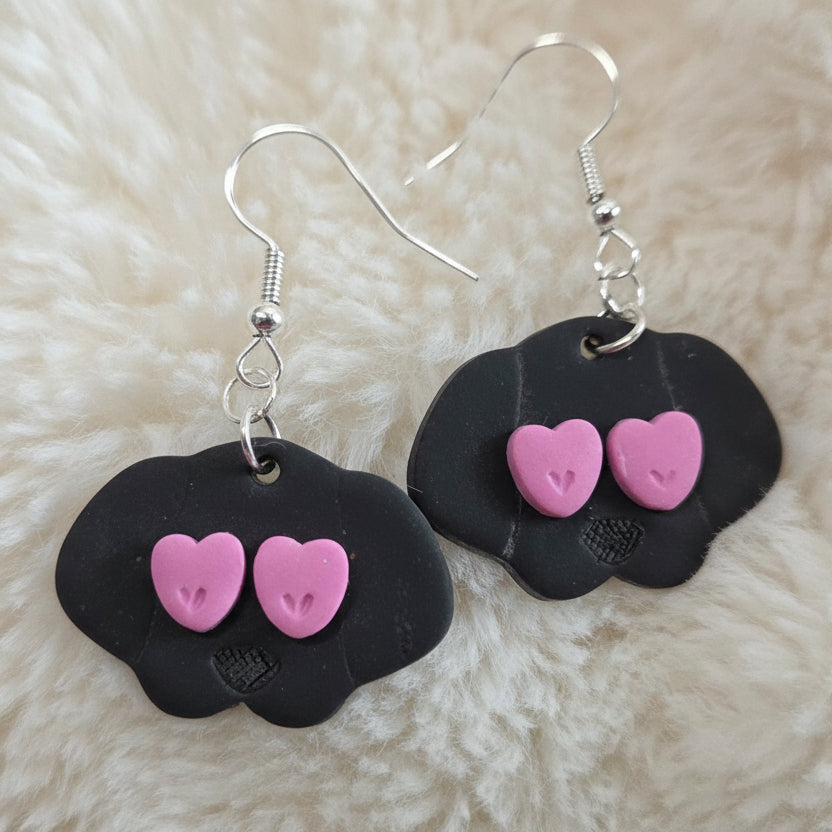 PUPPY LOVE DANGLE EARRINGS!