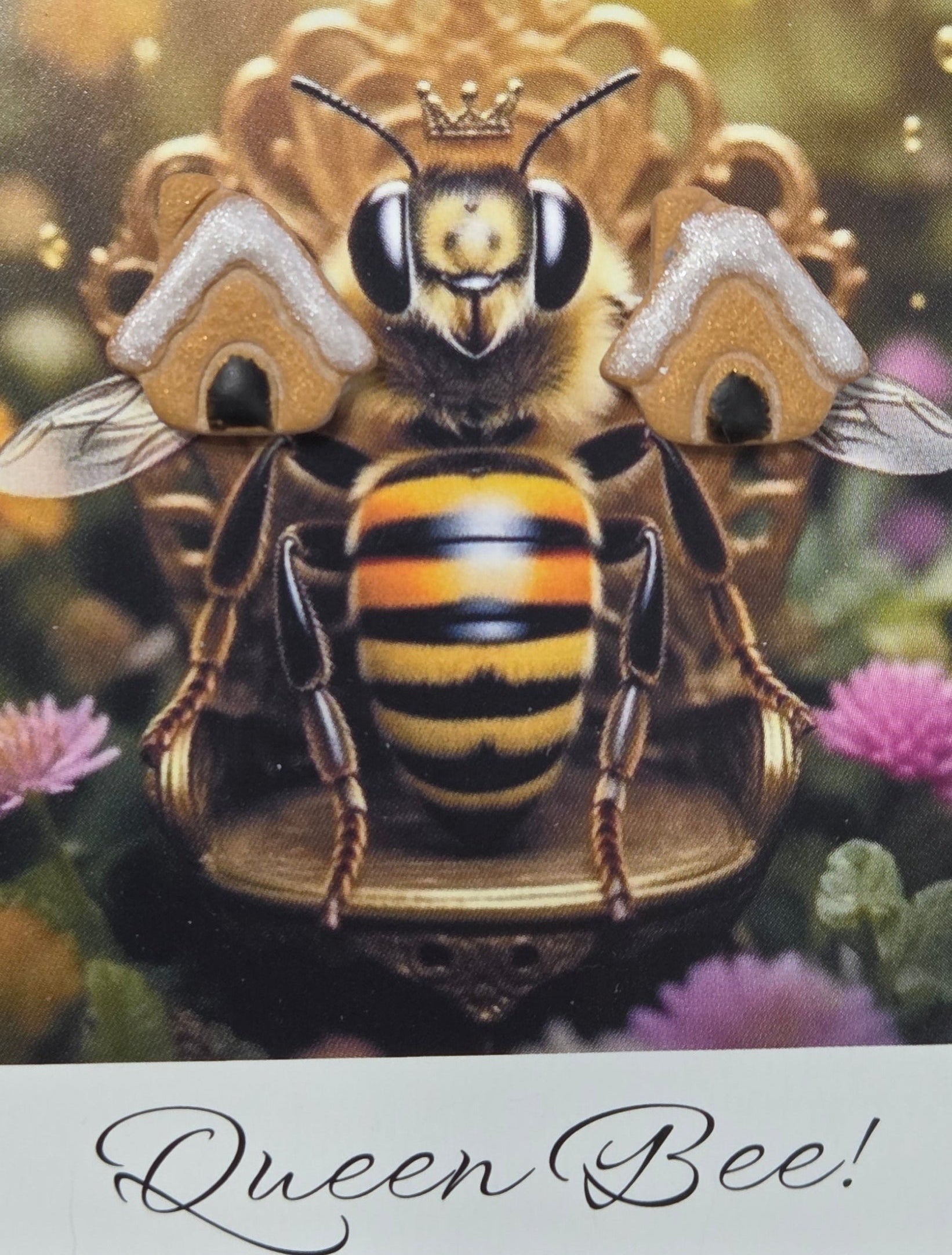 GINGER BREAD HOUSE STUD EARRINGS!